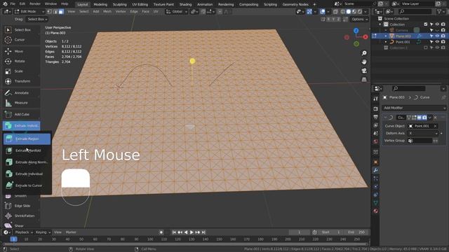 Blender Tutorial - Face split abstract art смотреть онлайн