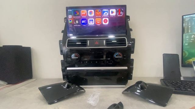 Магнитола для Nissan Patrol / Infiniti QX56 | QX80 (обзор на столе) #megazvuk #nissanpatrol