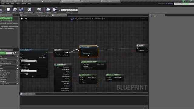 🎮 UE4 Smart AI Shoot Projectiles & Damage To Player Setup Part19 смотреть онлайн