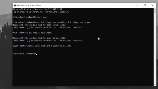 Windows 10/11 KMS Etkinleştirmesi Nasıl Kapatılır ? Programsız Çözüm ! смотреть онлайн