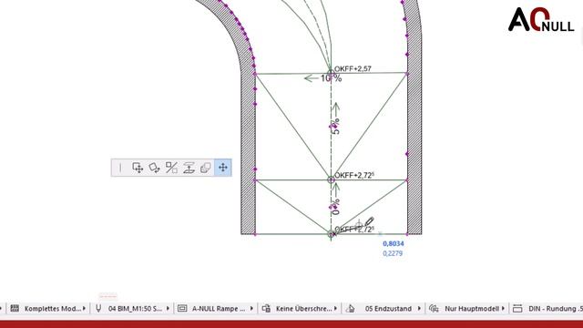 A-NULL Tipp #07 | Archicad: Polygonale Rampe mit diversen Modelldarstellungs-Kombinationen смотреть онлайн