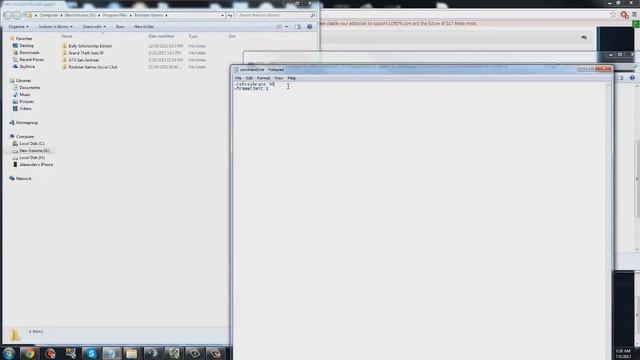 How To Make A Commandline Txt In GTA IV   Fix GTA IV LAG