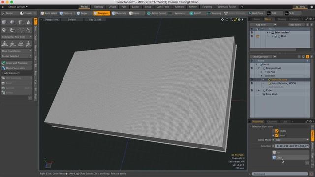 MODO 10 Quick Clip -- Invert SelectionOp Layer смотреть онлайн