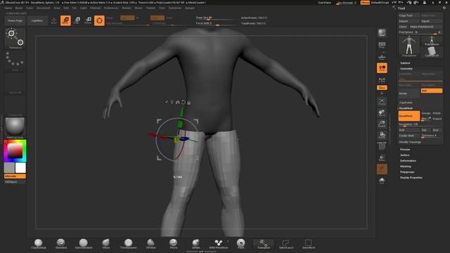 ZBrushCore - Solomon Blair - Part 3 IMM Brushes & Gizmo 3D смотреть онлайн