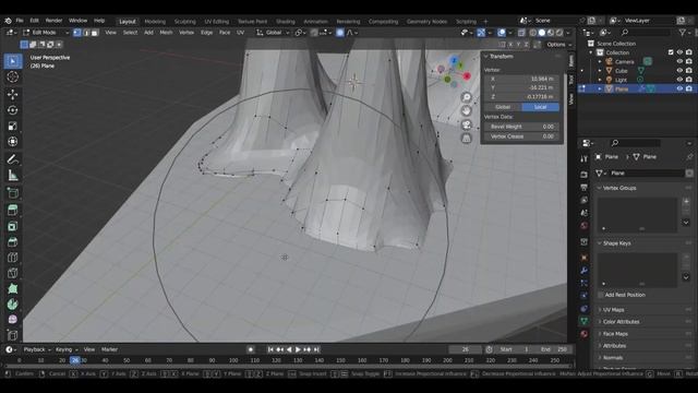 Low Poly Floating Island in Blender 3.4 - Timelapse Tutorial | Usama Babar смотреть онлайн