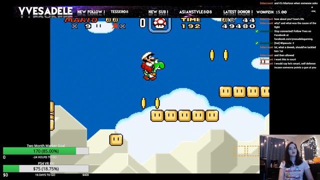 i am trAsh | Super Mario World on SNES Retro/Mini | New sub badges & Emotes! смотреть онлайн