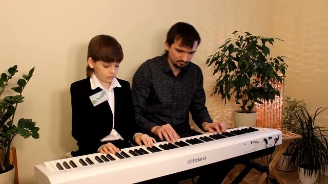 Richard Rodgers - Blue moon (исполняет дуэт Чабановых) смотреть онлайн