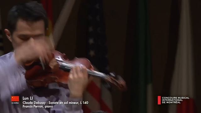 Lun Li | CMIM Violon/Violin 2019 | Demi-finale/Semifinal смотреть онлайн