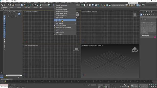 3DS MAX Videocourse - 01 - Introduction and Interface, Main Tools and Panels, Topics of the Course смотреть онлайн