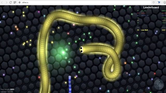Slither.io - #1 смотреть онлайн