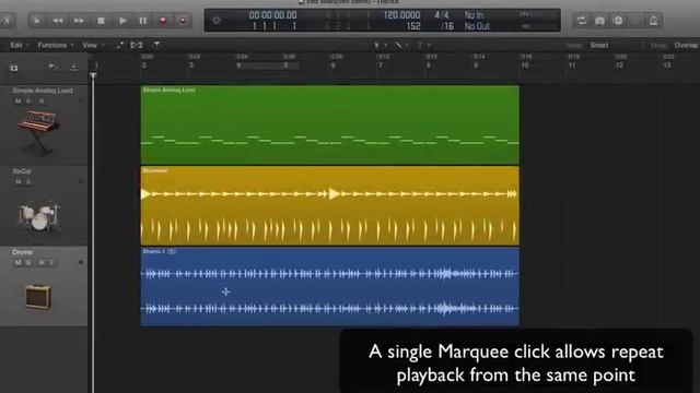 Logic Pro - Using "Smart Tool" Mode and the Marquee Tool смотреть онлайн