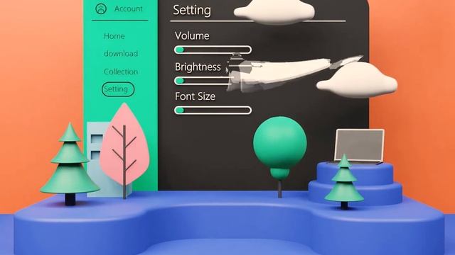 3D Ui animation смотреть онлайн