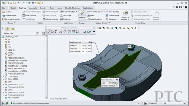 Creo 2.0: Streamlined Measuring for Creo Parametric - PTC смотреть онлайн