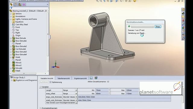 Design Studies in SolidWorks 2010 смотреть онлайн