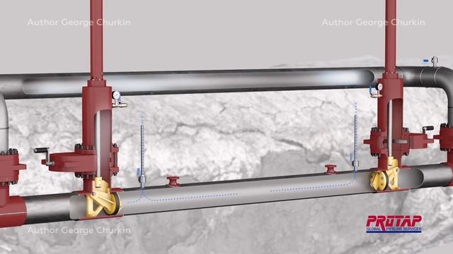 3d modeling and 3d animation of the gas pipe repair process смотреть онлайн