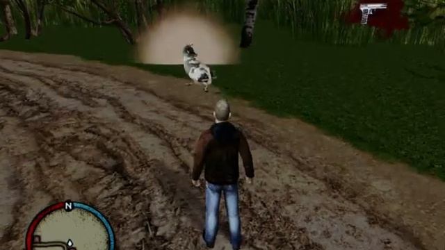 Russian Theft Auto - Cow Crash Test смотреть онлайн