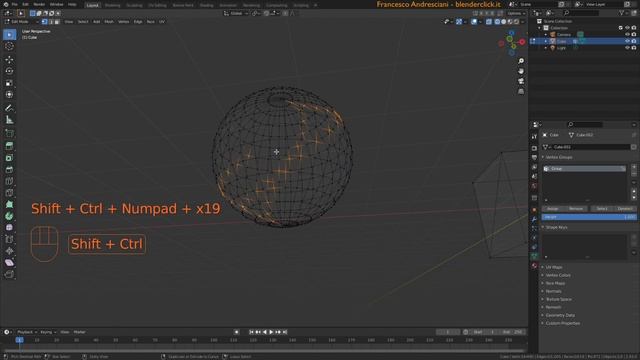 Corso di Modellazione in Blender Lezione 13 - Metodi di selezione in Edit Mode - parte 2 смотреть онлайн