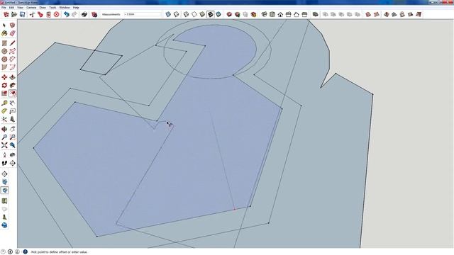 Sketchup Tutorial S1x03: Offset and Rotation смотреть онлайн