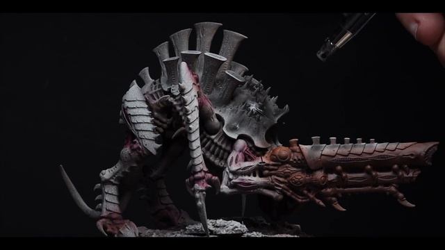 Learn Grimdark CREATURE & ALIEN Effects  Painting Tips For Tyranid Flesh & Carapace