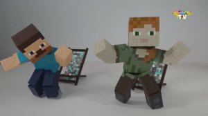 Майнкрафт - Стив ПРОТИВ Зомби, Магнитные игры