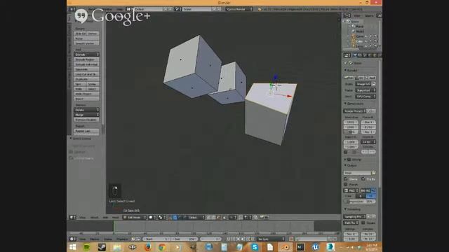 Beginner Blender Ep. 3 - Tool Shelf (Object Mode & Edit Mode) смотреть онлайн