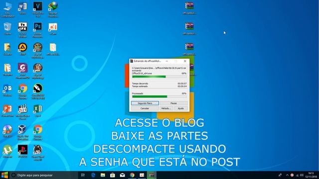 Office 2019 automatizado silent install PT-BR 32 e 64 Bits смотреть онлайн
