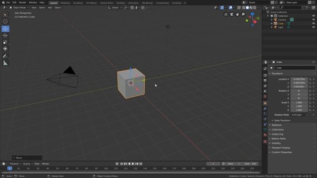 Blender 2.8 Basics Tutorial pt. 2 I Objects & Transformations смотреть онлайн