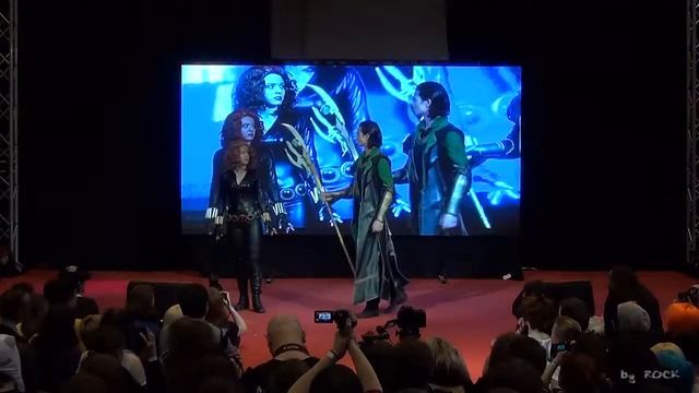 AVA Expo 2013 ДЕНЬ ВТОРОЙ (27.10.2013) - Almost Human сценка - Смерть и Рождение Нового Бога смотреть онлайн