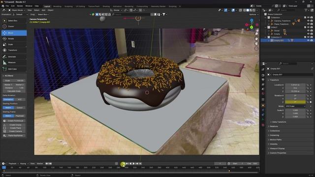How To Create Liquid Simulation CGI Ads Using VFX in Blender | Blender VFX Tutorial смотреть онлайн