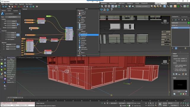 Randomising Shop Fronts and Facades in 3ds Max - Getting Started with RailClone Part 5 смотреть онлайн