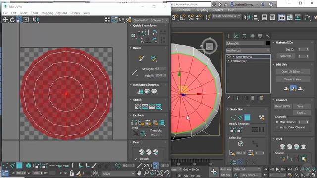 Planar UV Mapping in 3ds Max смотреть онлайн