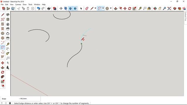 Arc tangent and divide in sketchup смотреть онлайн