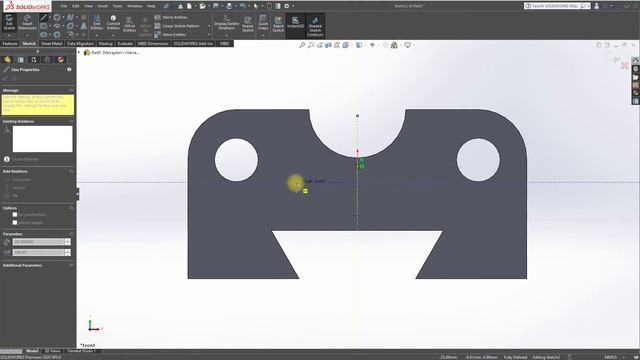 SolidWorks Tutorial for Student beginners Exercise 11 смотреть онлайн