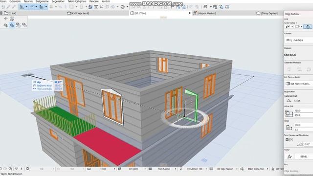 Archicad Tutorial: Preparation of 2 storey house(start/finish) смотреть онлайн