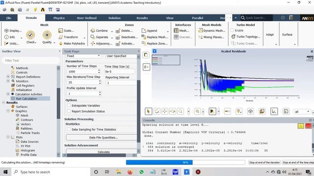 The Design - LES Simulation of a Fluid Vortex Emulating Black Holes | Ansys Fluent смотреть онлайн