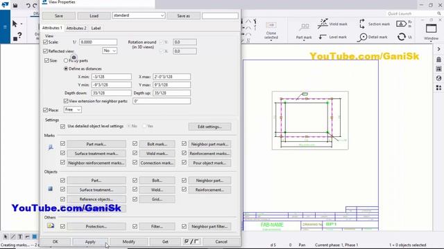 Tekla Modelling | Single part | Assembly Drawing Tutorial 3 смотреть онлайн