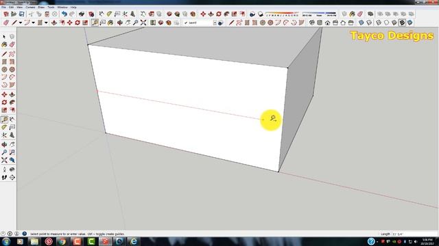 How To Use The Tape Measure Tool In SketchUp смотреть онлайн