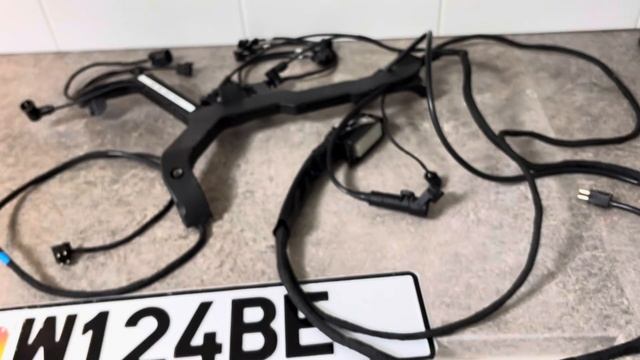 Mercedes W124 M111 E220 wiring harness faisceu kabelbaum жгут проводов 1244403833 1244403233 смотреть онлайн