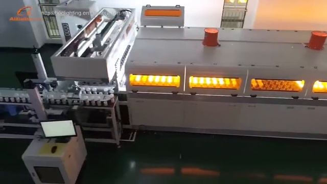 Led bulb automatic assembly line смотреть онлайн