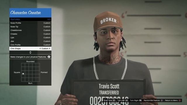 HOW TO MAKE TRAVIS SCOTT IN GTA 5 ONLINE #gta #gta5 #travisscott #gtaonline