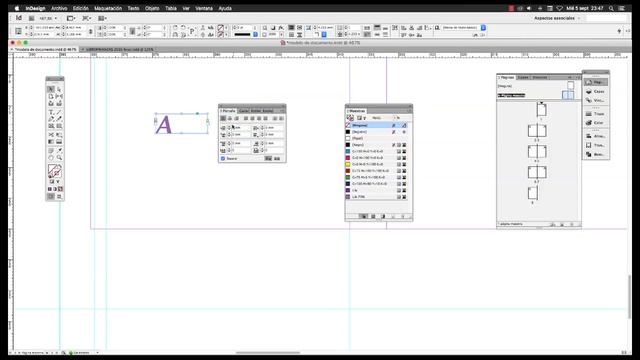 Colores en el panel Muestras en Indesign смотреть онлайн