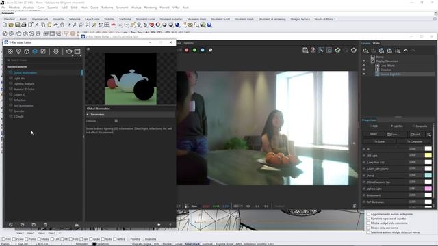 VRAY RHINO Videocourse - 20 - Post-Production, Channels and Layers, History, Lens Effect, Correctio смотреть онлайн
