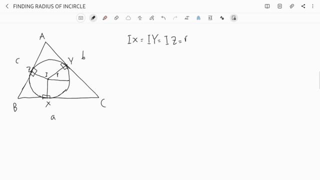How to Find the Radius of an Incircle смотреть онлайн