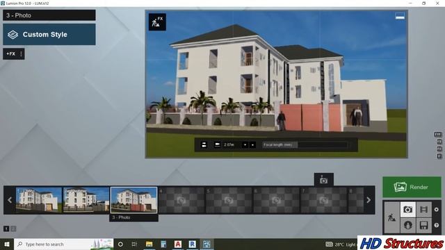 Lumion 12 Exterior Rendering Tutorial Complete training