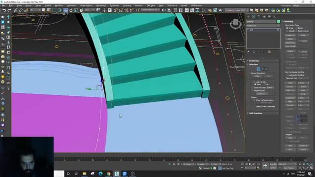 SPline basical and smart extrude in 3ds max смотреть онлайн