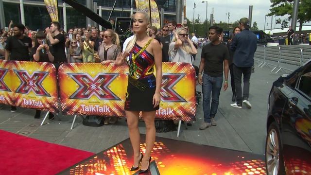 Rita Ora at X Factor auditions in London смотреть онлайн
