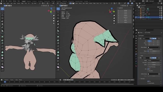 creature guy 3D speed modelling смотреть онлайн
