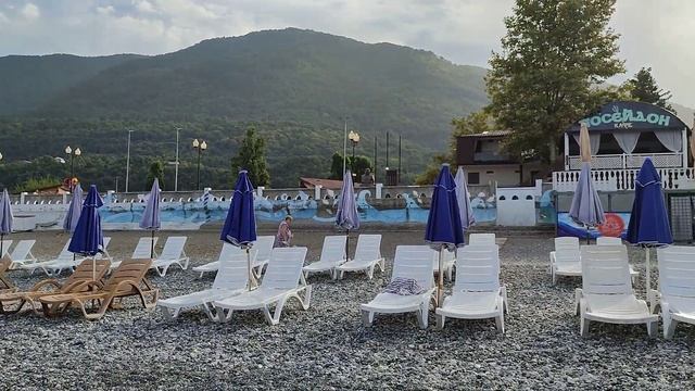 Абхазия 2022. Гагра. Посейдон. Утро 22 августа 2022 смотреть онлайн