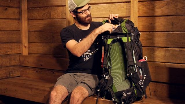 Osprey Exos 58 Internal Frame Backpack смотреть онлайн
