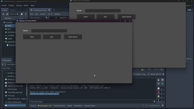 Creating a LAN Multiplayer Server Browser in Godot 4! смотреть онлайн